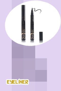 Black glitter liquid eyeliner